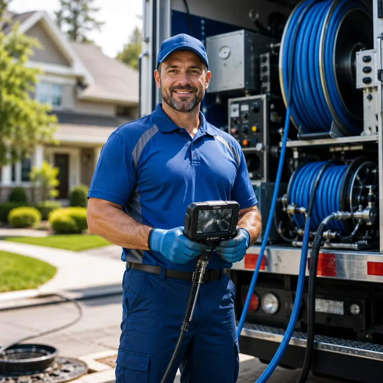 Local outdoor drain cleaning specialists in Crane, TX
